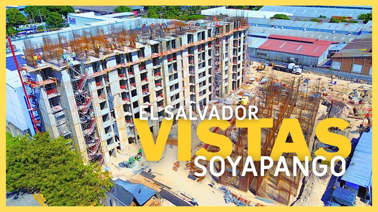 El PRIMER complejo de apartamentos en todo SOYAPANGO - VISTAS SOYAPANGO - EL SALVADOR 2026