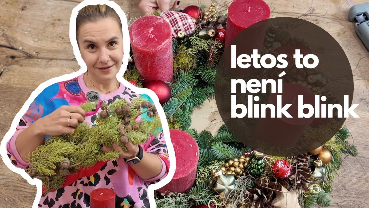 S MARKÉTOU FLORISTKOU | Adventní věnec 2024