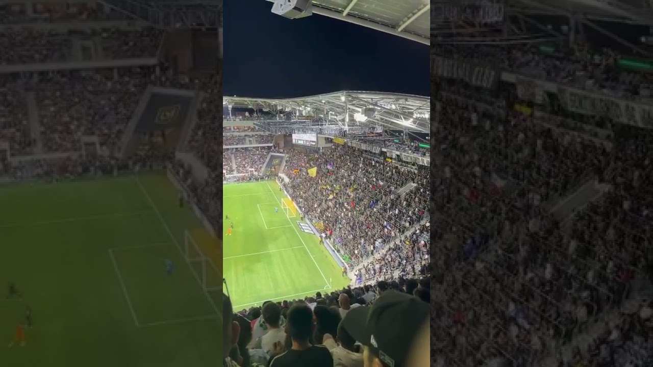 Jump for LA Football Club vs Dynamo
