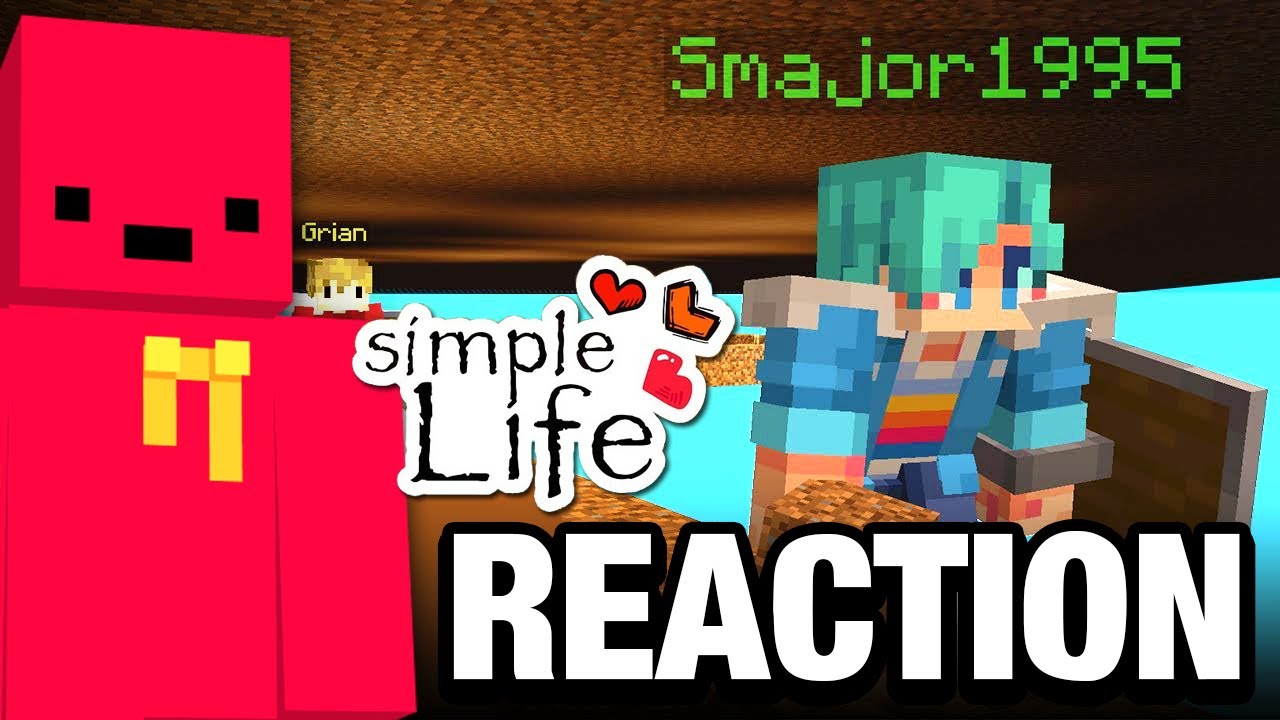 Wolfeei reacts to Simple Life SMP: Smajor POV