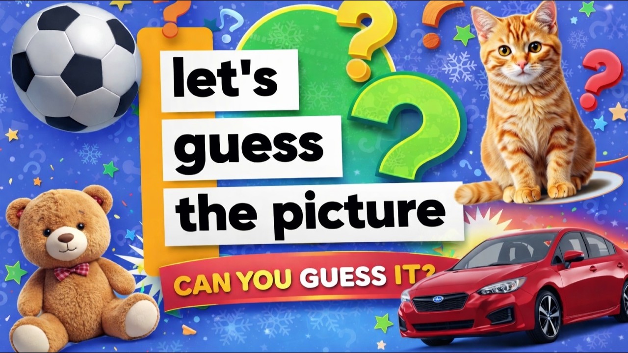 Let's guess the picture| guessing pictures| guessing game