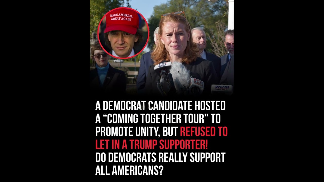 Rebecca Cooke&rsquo;s unity tour faces criticism after a reported incident involving a MAGA supporter,