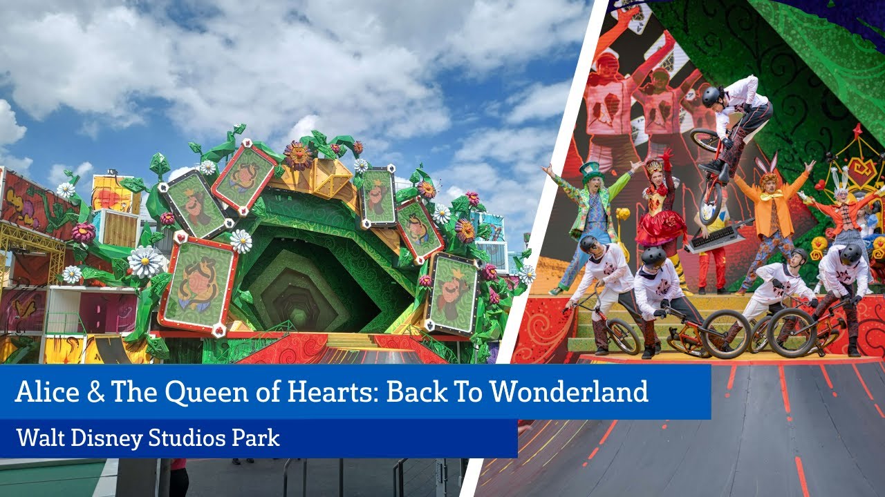Alice & The Queen of Hearts: Back to Wonderland 2024 - 'NEW SHOW!' - Disneyland Paris