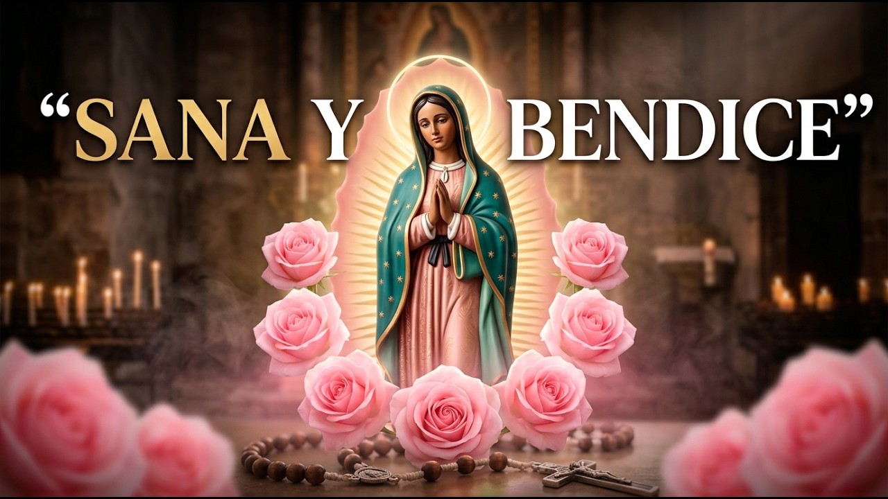Santo Rosario de las 8 Rosas a la Morenita del Tepeyac para Sanar Enfermedades y Bendecir tu Familia