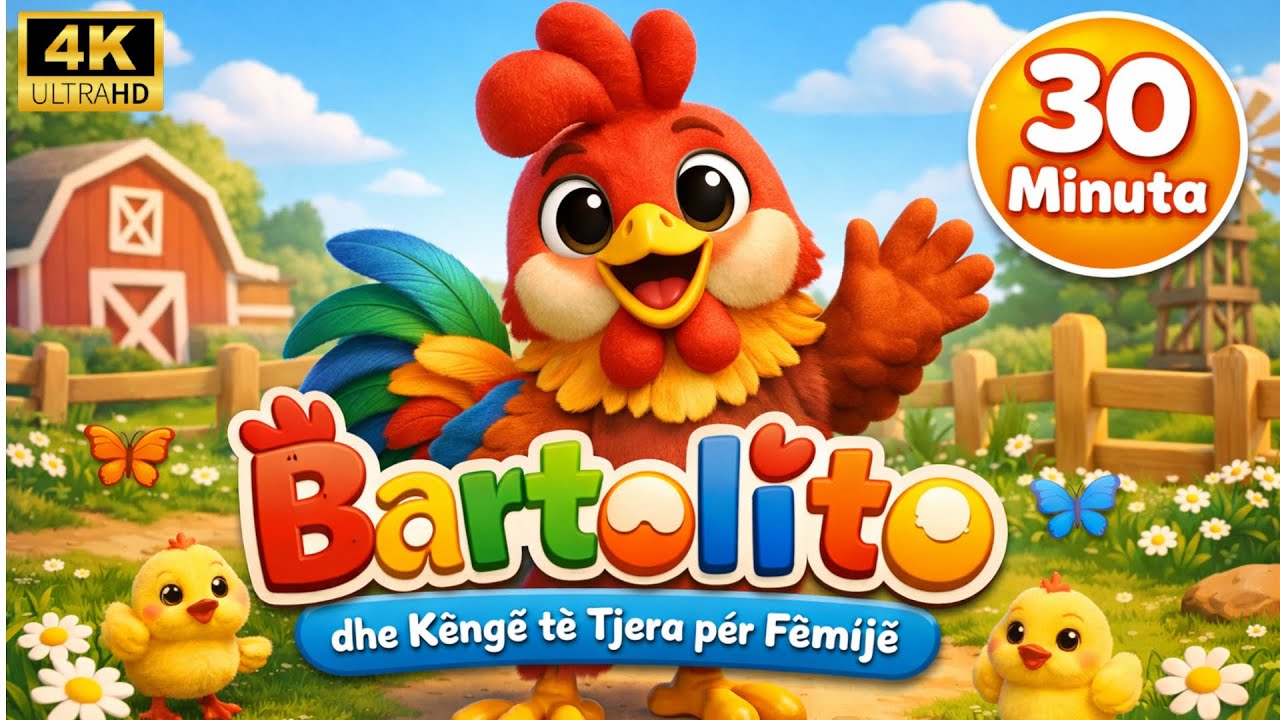 Bartolito dhe Këngë te Tjera për Fëmijë | 30 Minuta | Albanian Kids Songs  #KidsSongs #NurseryRhymes