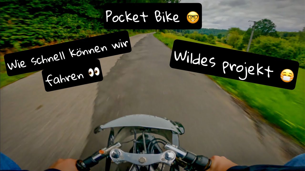 Ich habe ein Pocket bike gekauft 😵‍💫