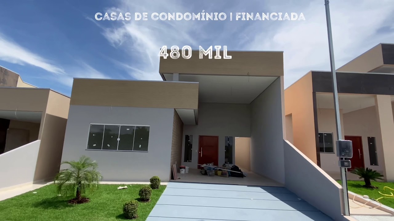 Casa de condomínio fechado, financiável