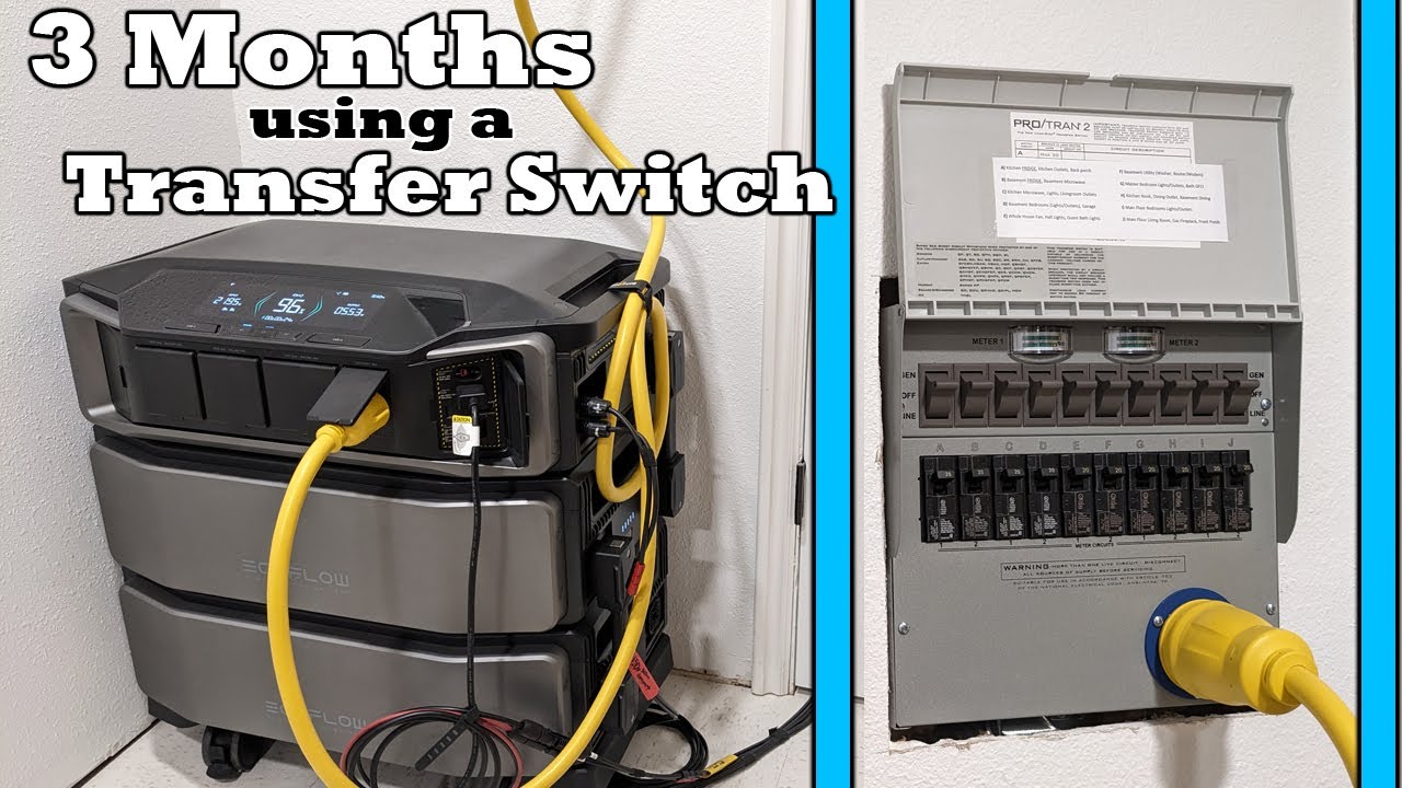 Использование переключателя с EcoFlow Delta Pro Ultra! Обновление за 3 месяца