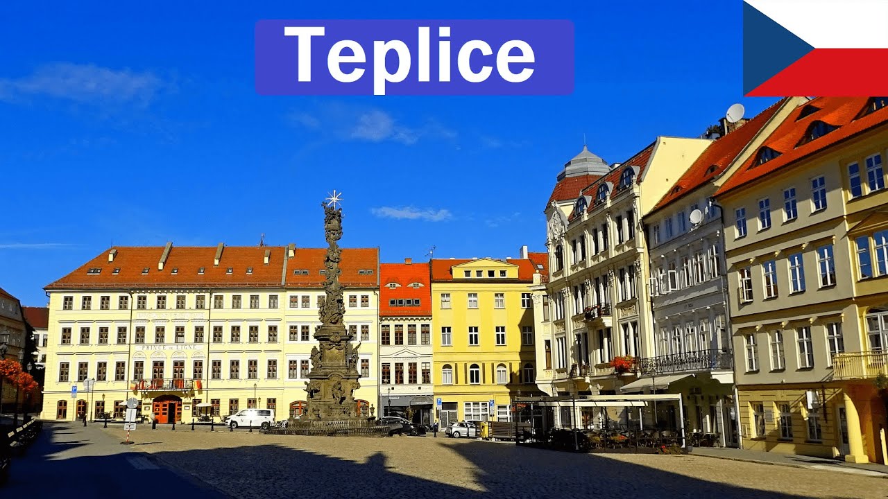 🇨🇿 Czech Republic, Teplice Walking Tour 2025【4K】