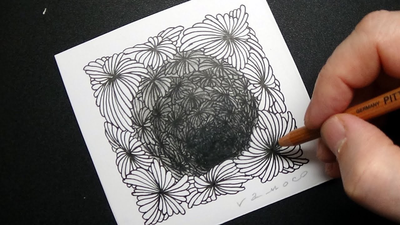 Hole in Vegetation - Drawing Organic 3D Patterns - 