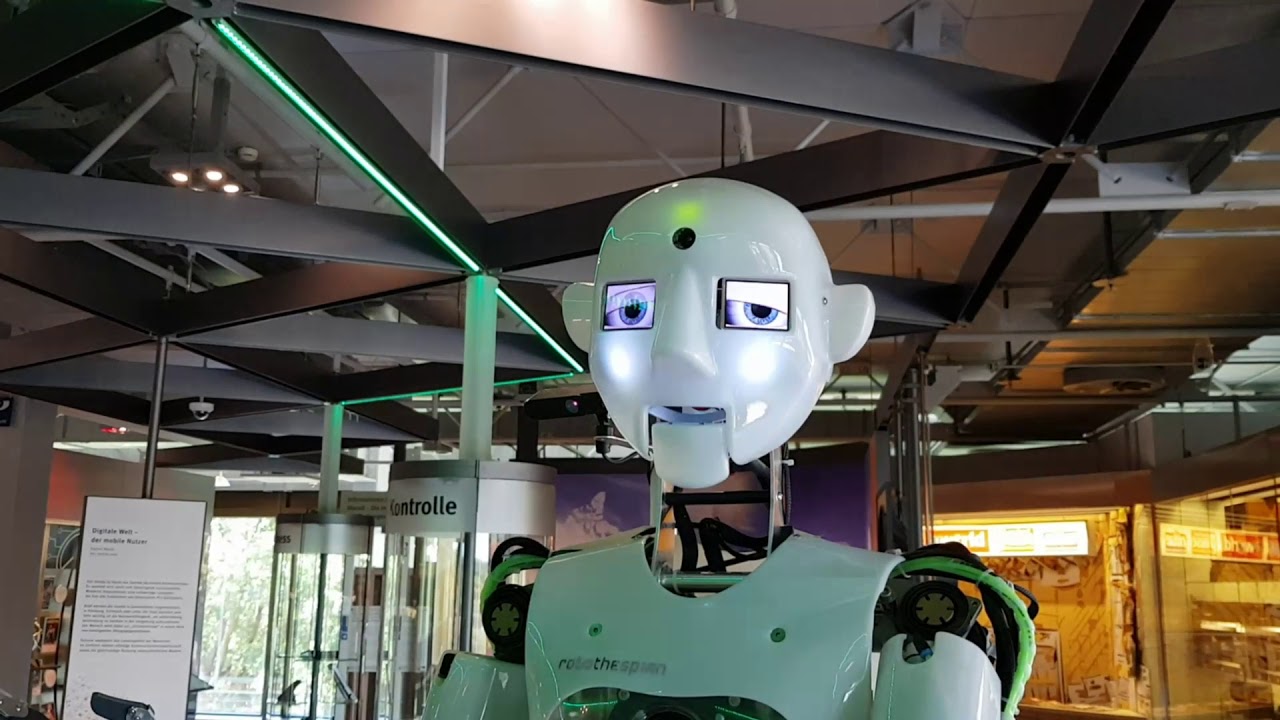 Walking around Heinz Nixdorf Museum - Computermuseum - Paderborn - Germany
