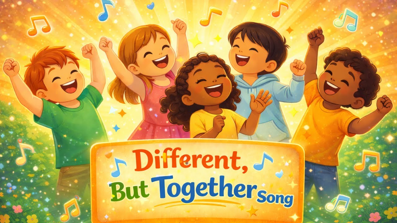 Different But Together Song | Unique & United | Social Explorers
