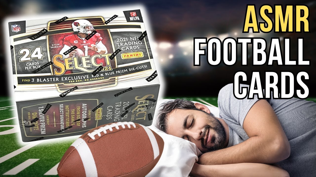 ASMR Football Cards: let's open a 2021 Select Football Blaster Box!