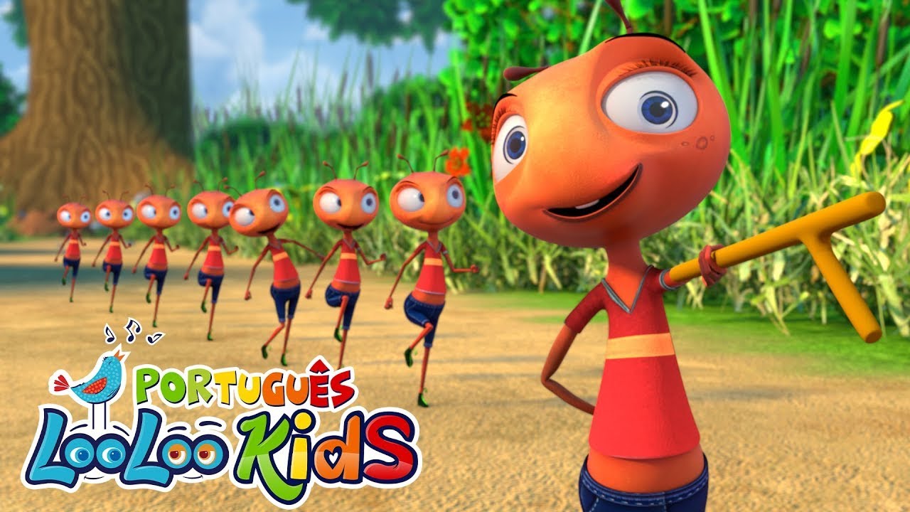 🐜🎵As Formigas Marcham | A Ram Sam Sam & Mais | Músicas Infantis Educativas | Português