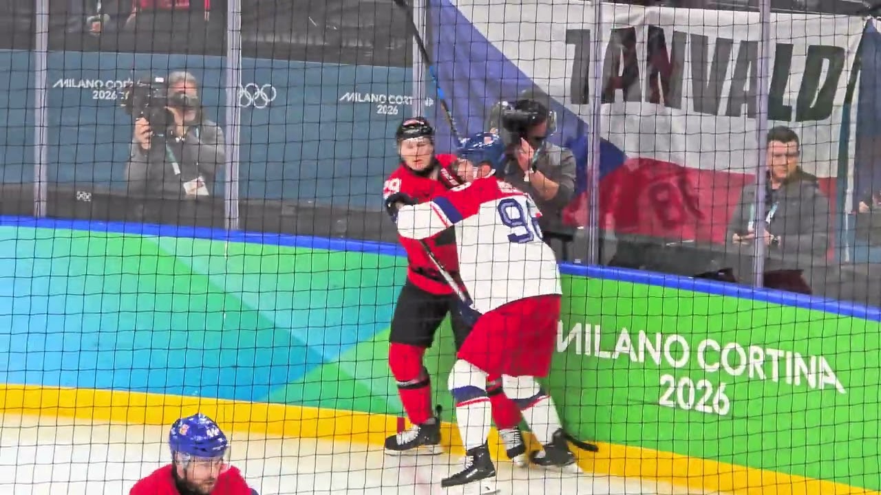 Nathan MacKinnon vs. Martin Nečas | Two Colorado Avalanche Teammates Fighting Each Other