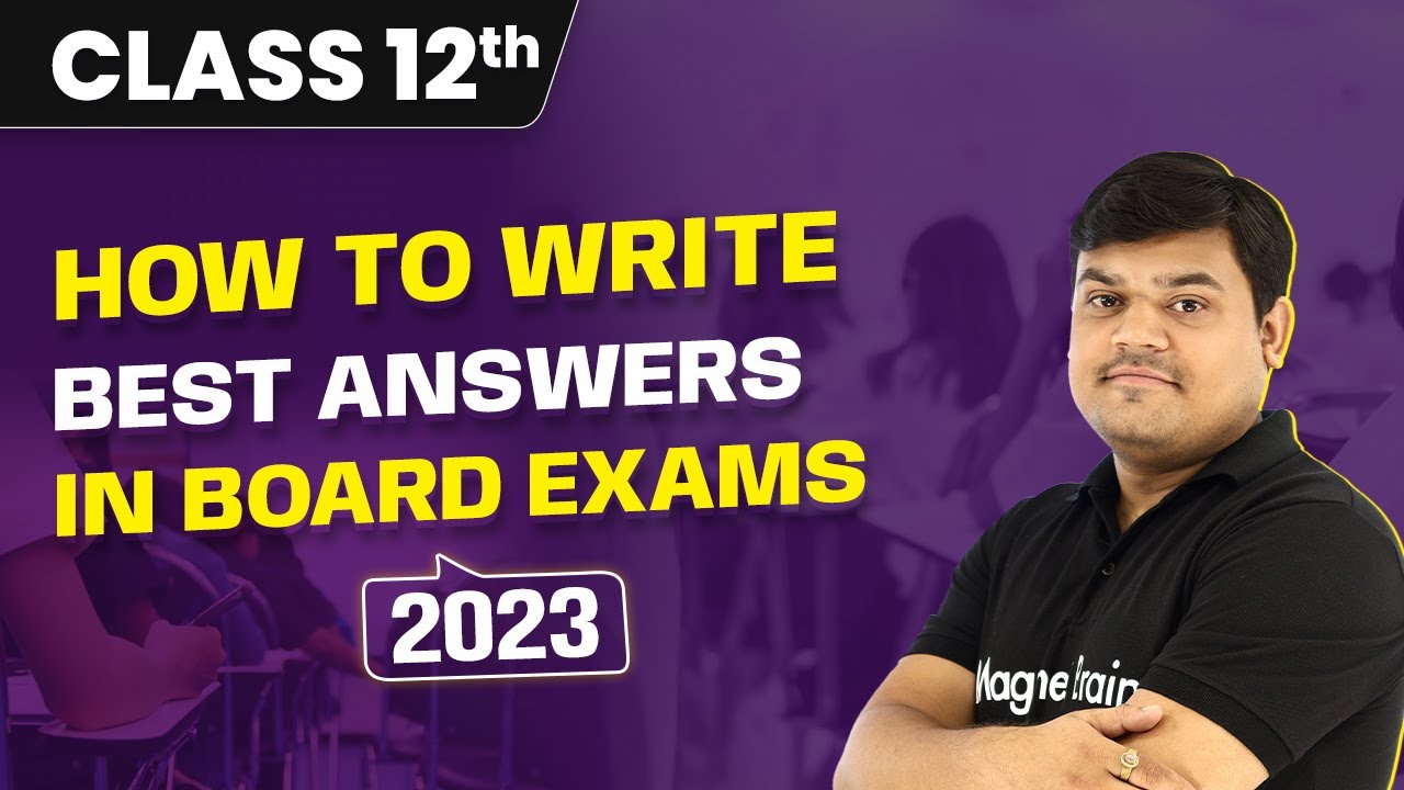 How to Write Best Answers in Board Exam 2023 | Presentation Tips for Students | How Toppers Write?