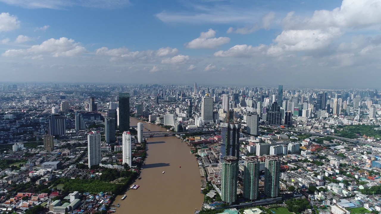 Can I fly my Drone 2 miles over the Chao Phraya River in Bangkok