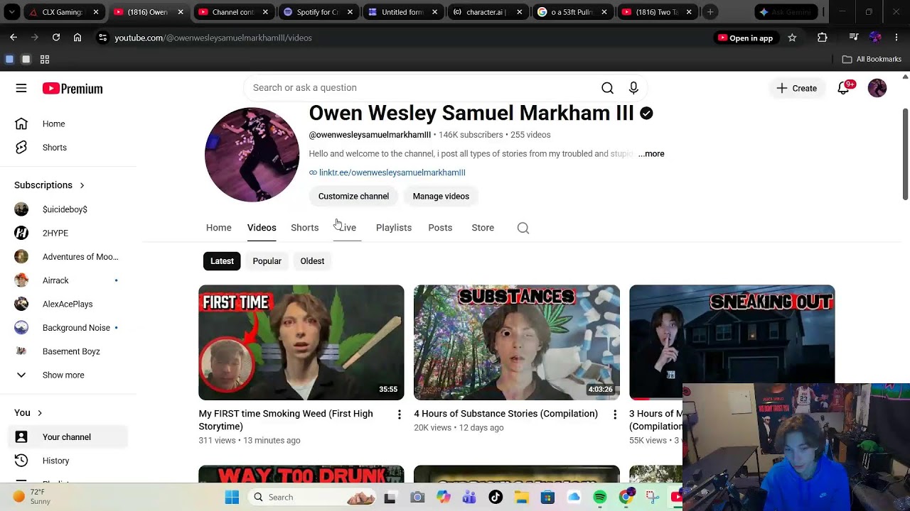 I AM LIVE: NEW YT STORY DROPPING (fr this time)