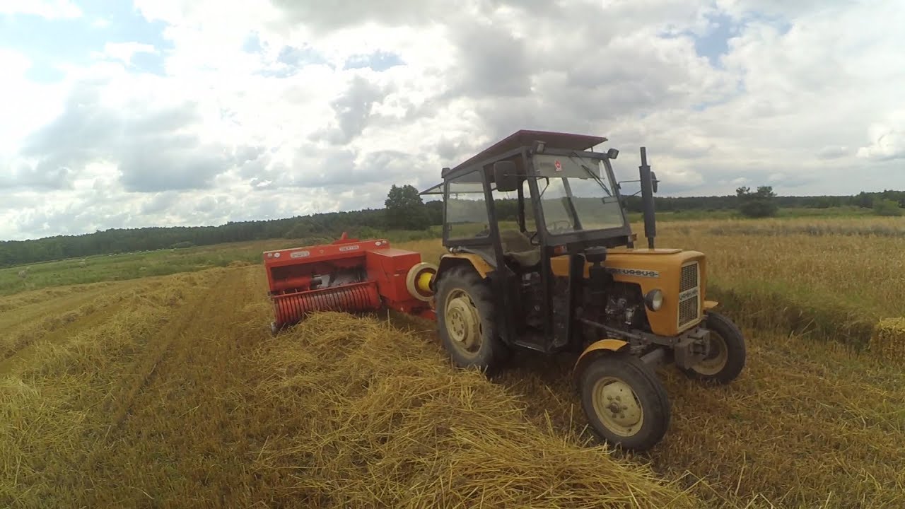 Prasowanie Słomy 2019 Ursus C-330M + Sipma z224/1 Oczami Rolnika #6 🚜 Dźwięk Silnika