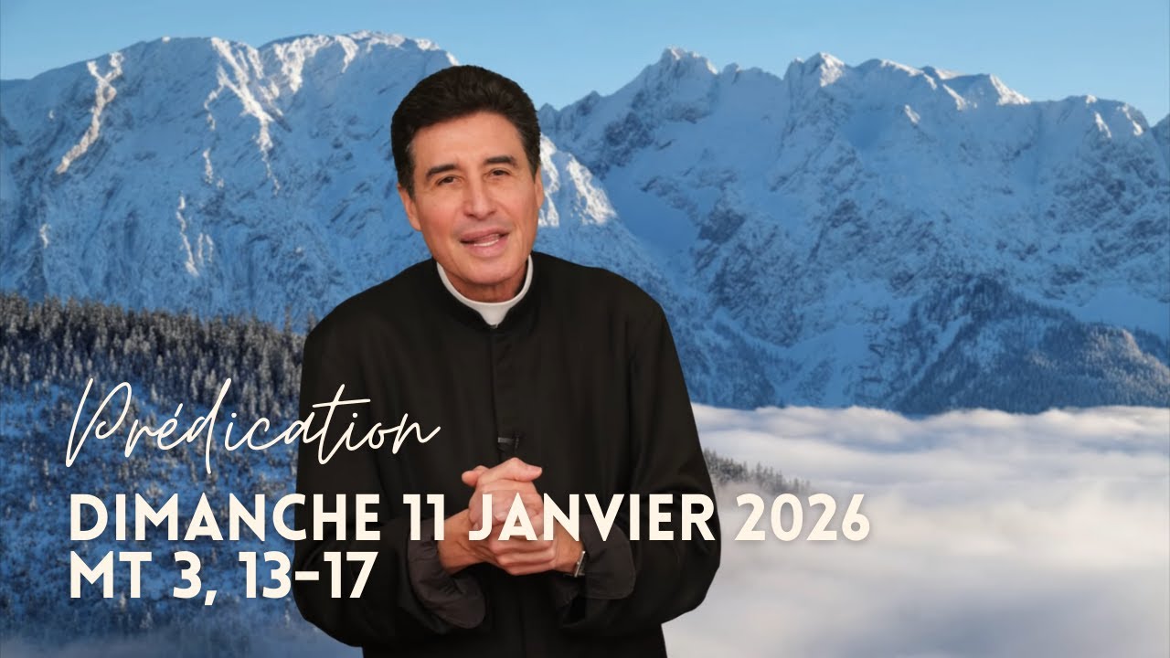 Dès que Jésus fut baptisé, il vit l’Esprit de Dieu venir sur lui.