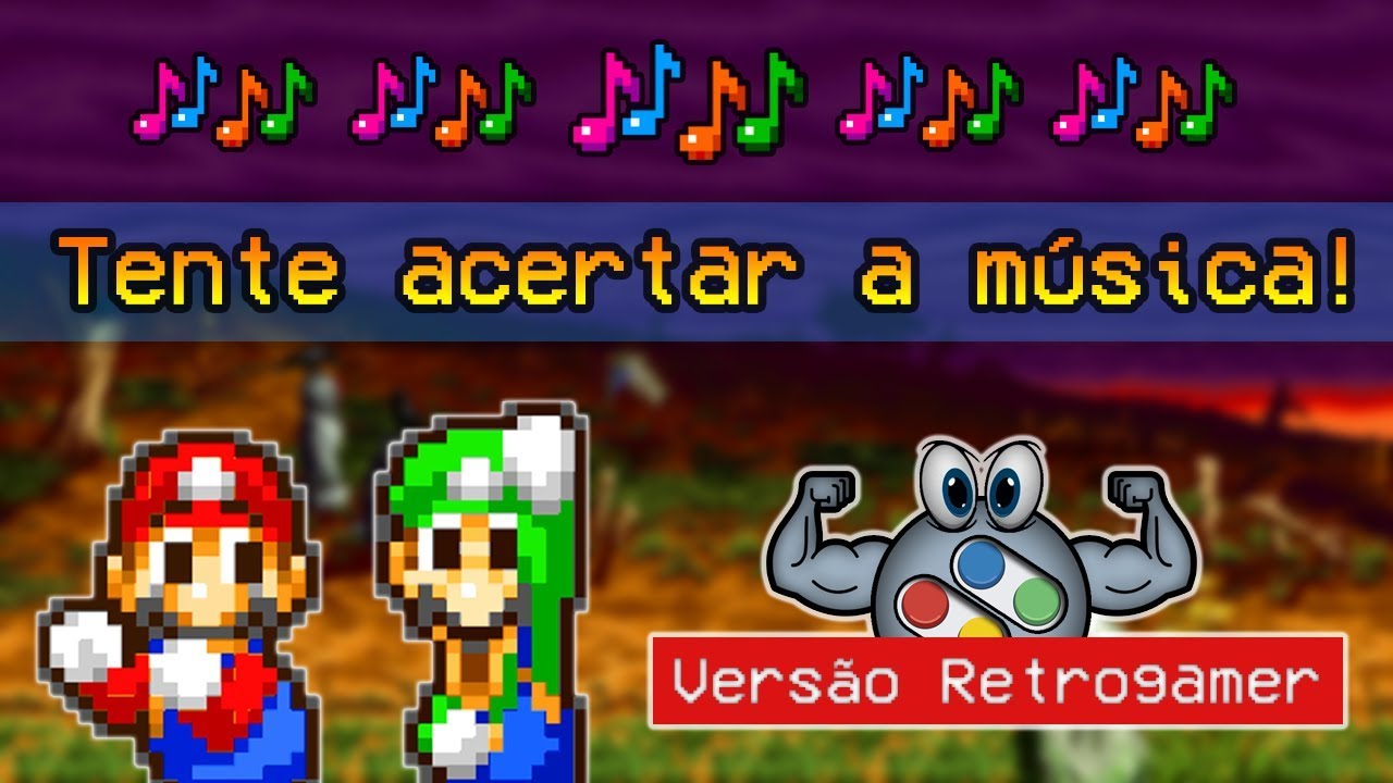 Tente acertar a música! - Versão Retrogamer