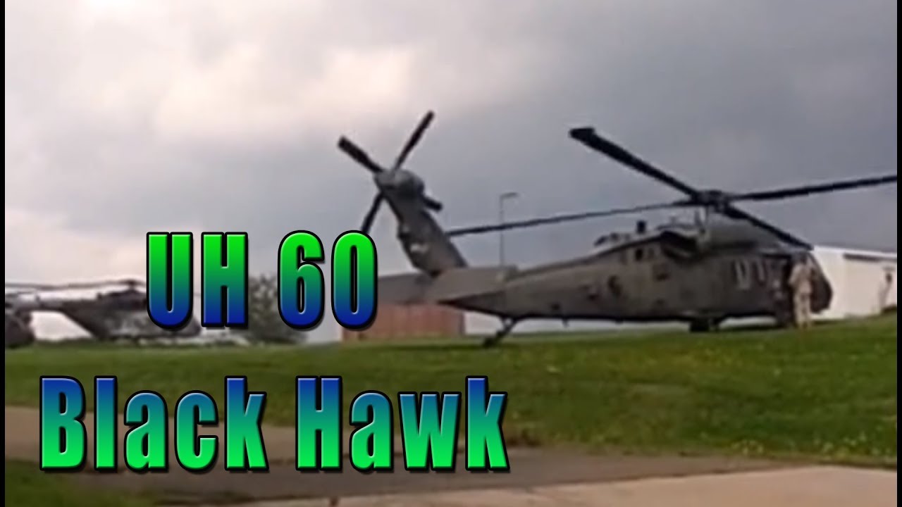 UH 60 Black Hawk at the Baumholder Training Support Center