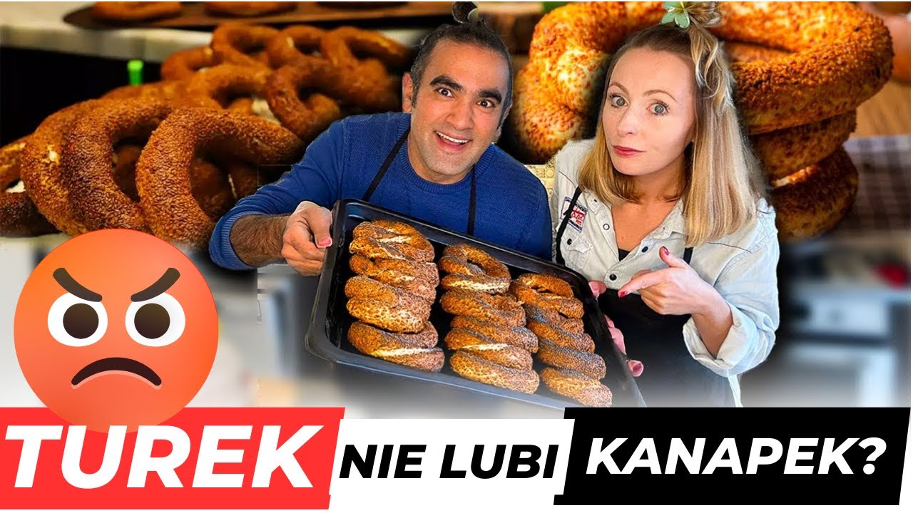 MÓWI, ŻE W POLSCE TYLKO KANAPKI - ROBIMY TURECKIE SIMITY CHOCIAŻ WIĘKSZA OCHOTA NA POLSKIE PĄCZKI 😅