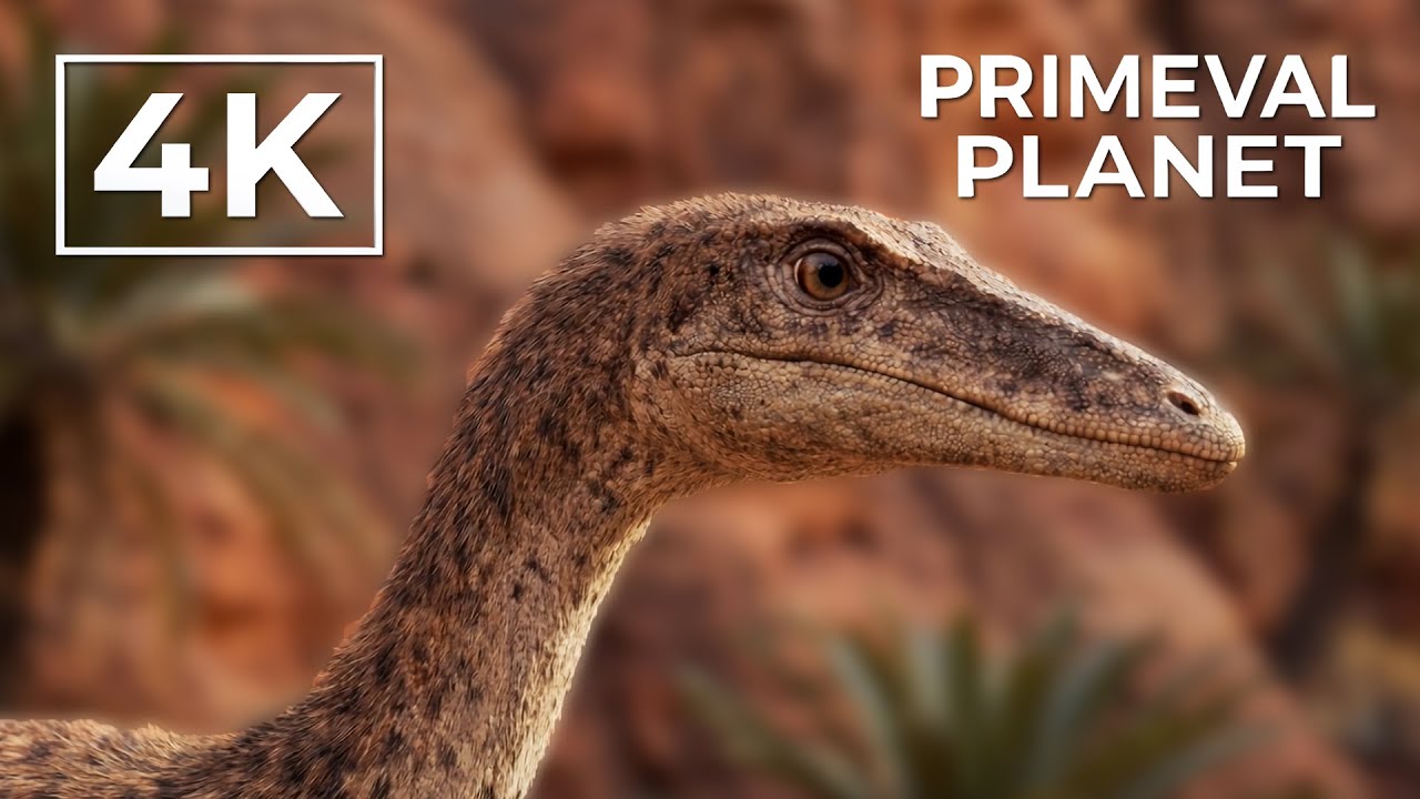 Primeval Planet: The barren lands of Coelophysis [4K]