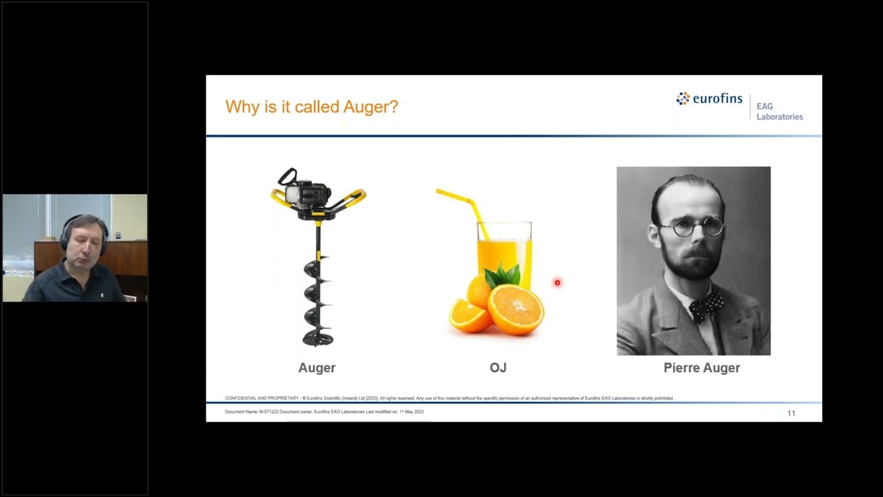 Ask the Expert :Auger, TOF SIMS & XPS