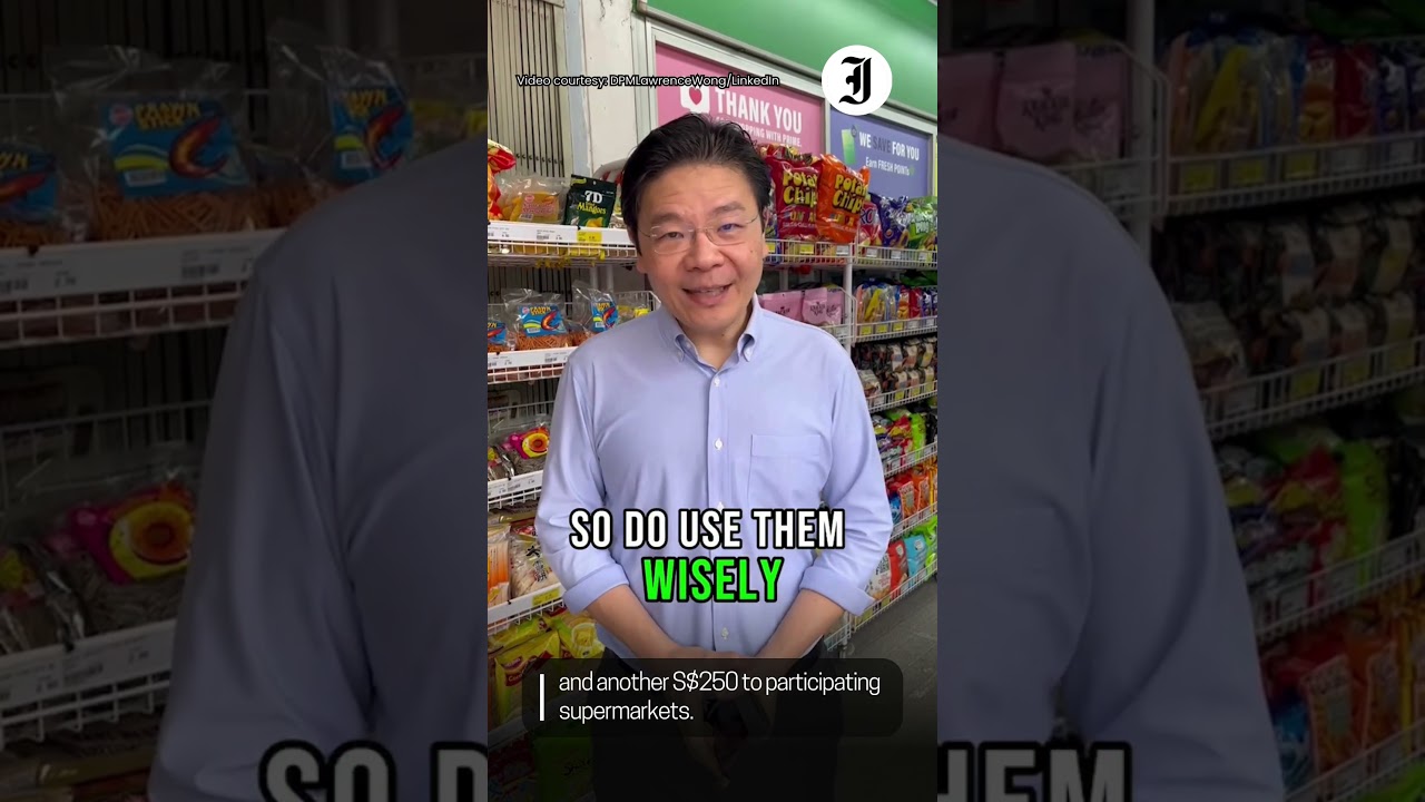 Good news! DPM Lawrence Wong: S$500 CDC Vouchers for every Singaporean household today!