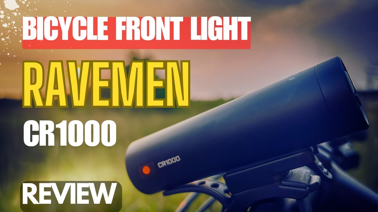 Ravemen CR 1000 Bicycle Front Light Review