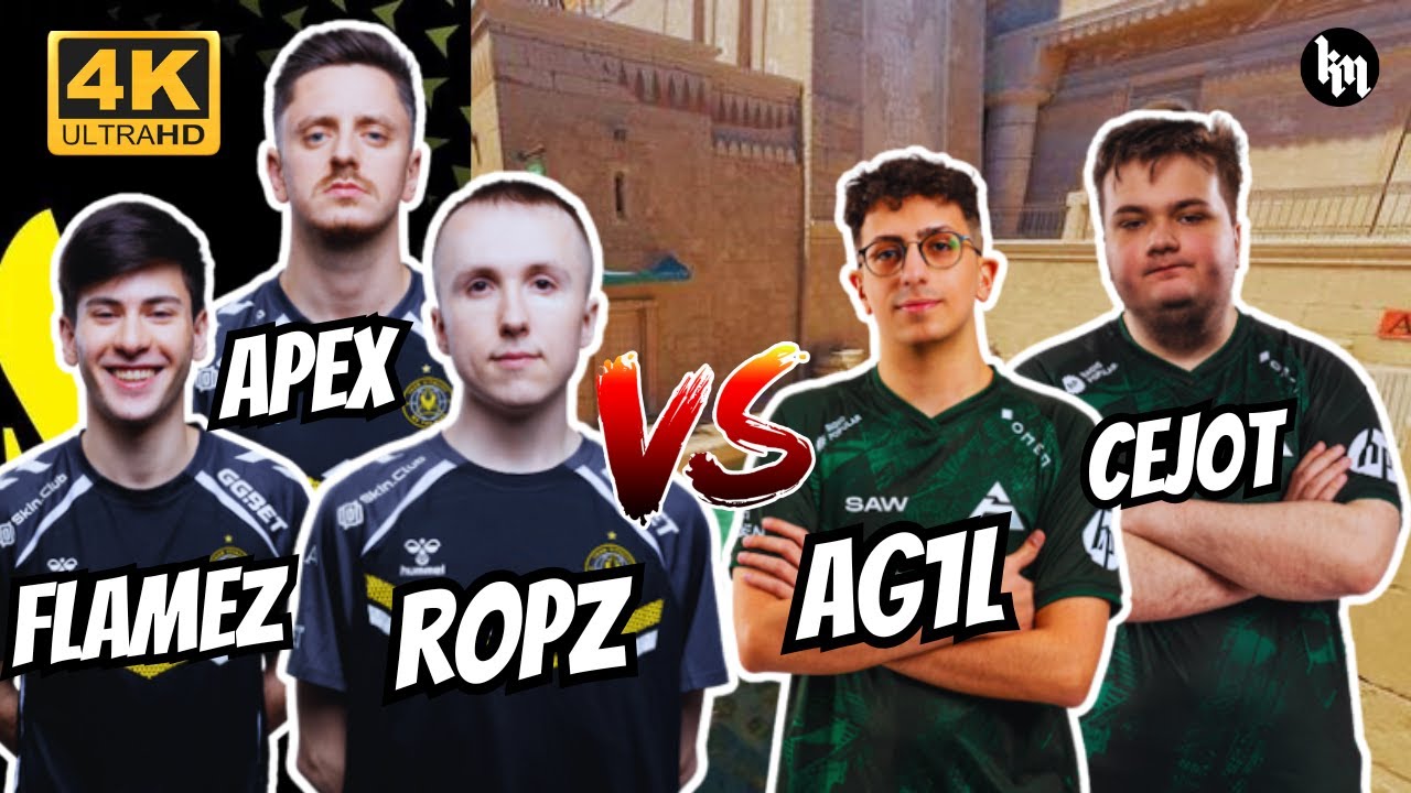 ropz w/apEX/flameZ vs SAW Ag1l/cej0t (Anubis) | FACEIT OCE | Apr 24, 2025 | CS2 POV/DEMO
