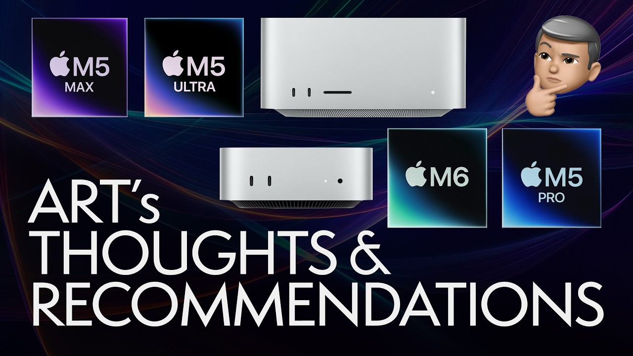 Гид покупателя: новые Apple Mac Studio M5 ULTRA/MAX и Mac mini M6/M5 Pro