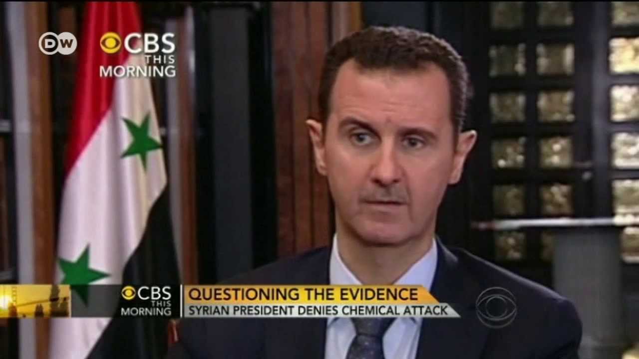 Assad in CBS Interview to the chemical attack | Journal