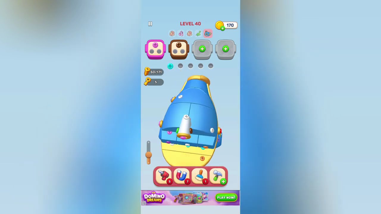 Screwdom 3d Level 40 Solution Walkthrough 