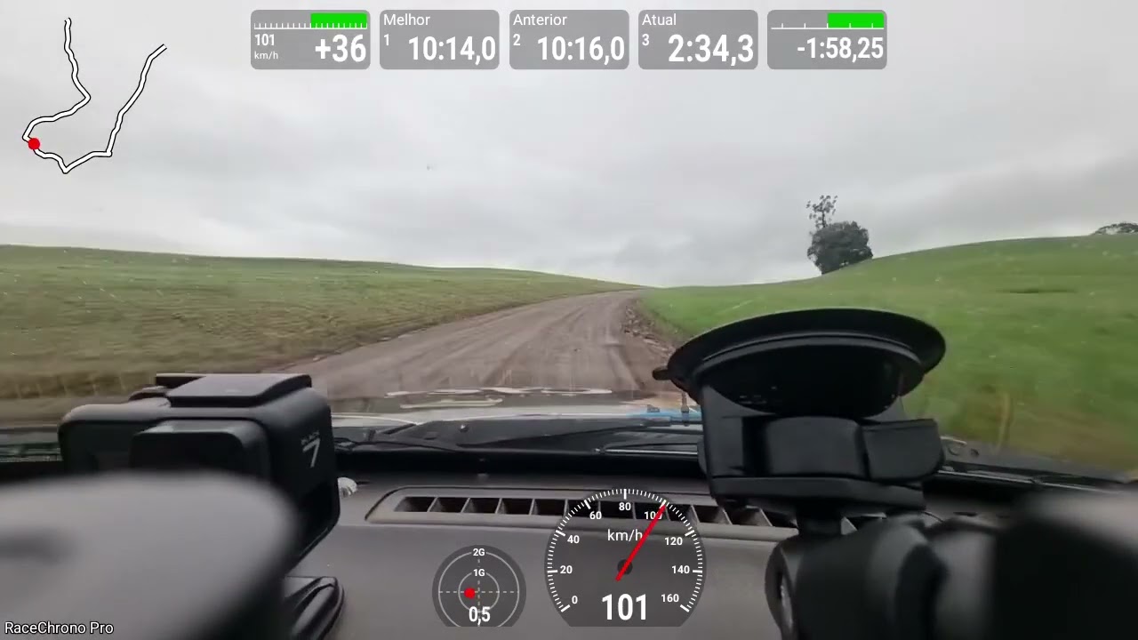 Bruno Foscarini/Felipe Costa #210 - SS1 Rally de Ipiranga do Sul