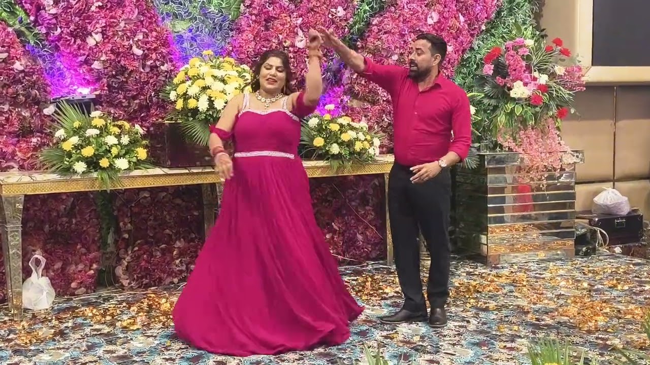 #couple dance#family function#niece ring ceremony#dance by mama and mami