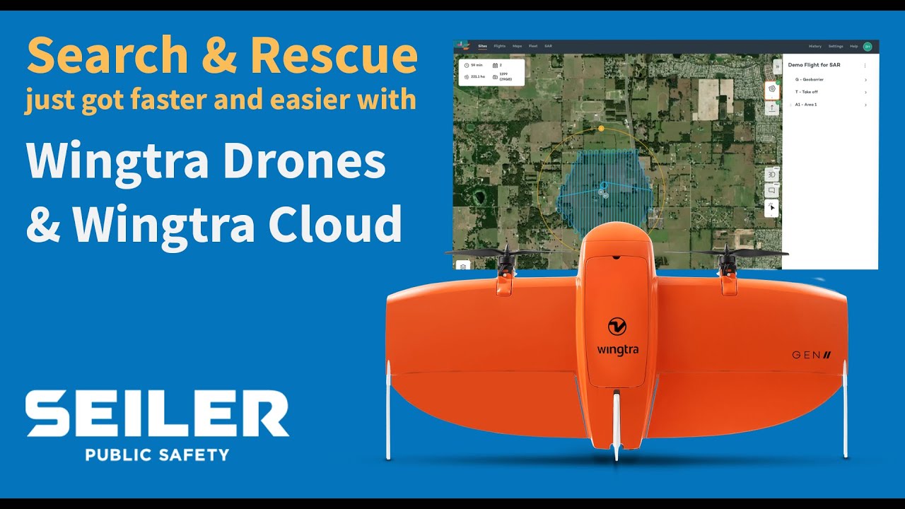 WingtraCloud SAR AI Overview Short