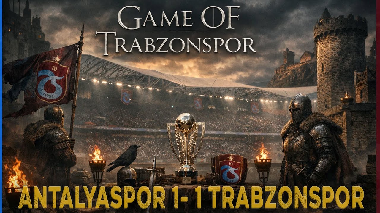 Game Of Trabzonspor | Antalyaspor 1-1 Trabzonspor | Metin Kapıcıoğlu | Bilal Kureş