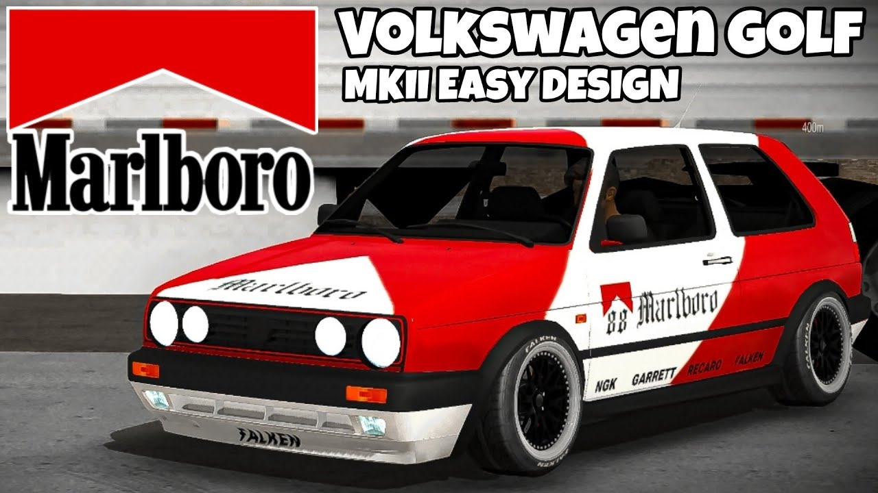 Easy Marlboro Volkswagen Golf Design | Многопользовательская игра с парковкой