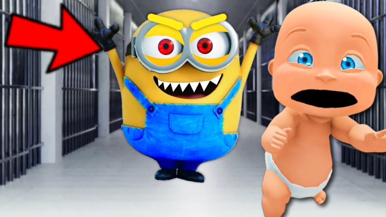 Baby Escapes EVIL MINION PRISON!