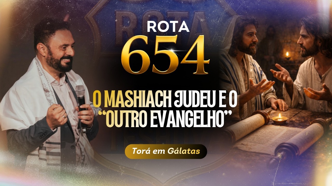 ROTA 654 - TORÁ EM GÁLATAS -AP Agnaldo Silva #libertação #judaismomessianico #libertação #torah