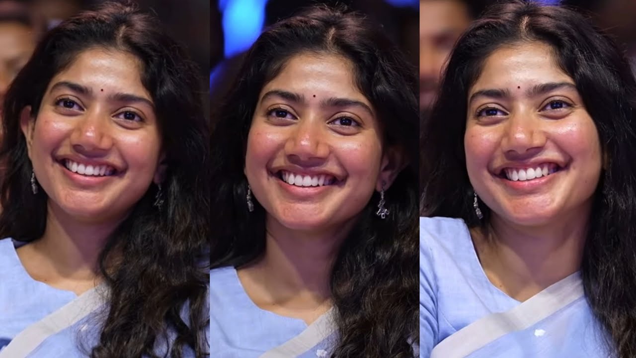Sai Pallavi Hot Vertical Face | Sai Pallavi hot Face Thandel | Thandel Event | Sai Pallavi Face