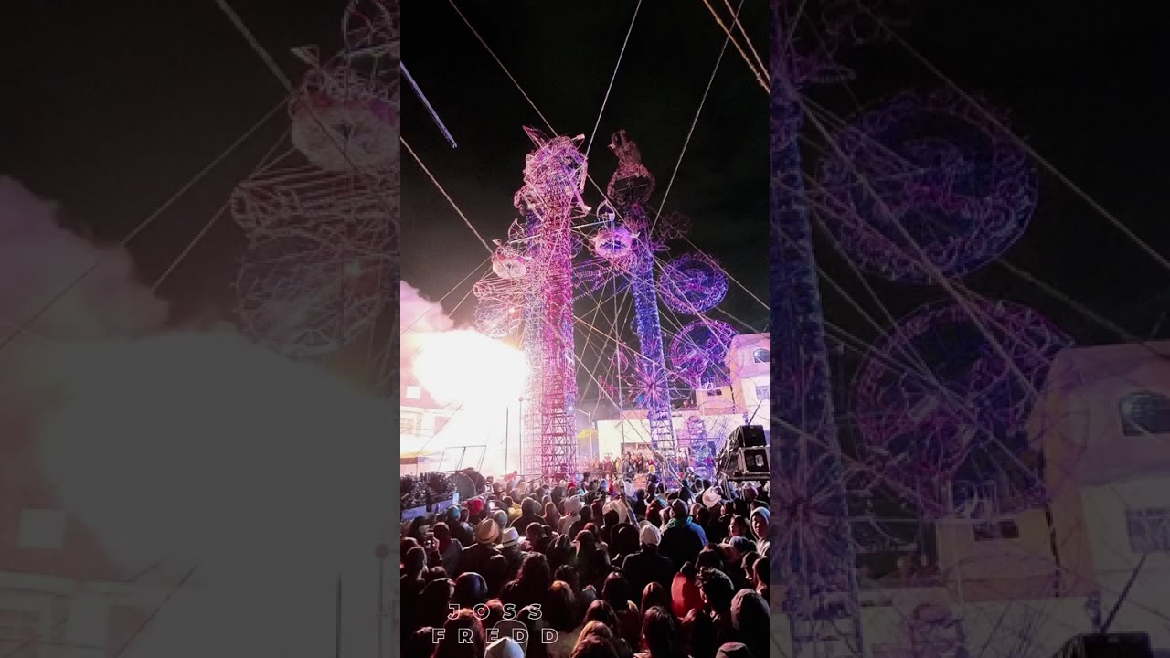 Fiesta De Luces Musica Y FE En Honor Al SEÑOR DE LA MISERICORDIA EN SANTIAGO ZAPOTITLAN