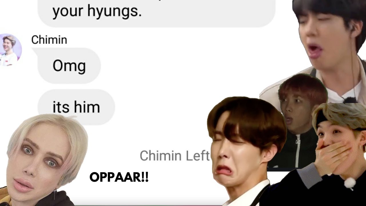 BTS TEXT - OLI LONDON HACKed INTO BTS CHAT ?! Ft. Chaotic Energy | APRIL FOOLS JOKE PRANK!