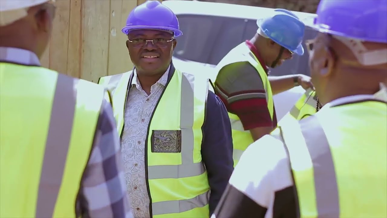 #VISITE DU PASTEUR DOMINIQUE NGOY #CHANTIER CER/LUSHI