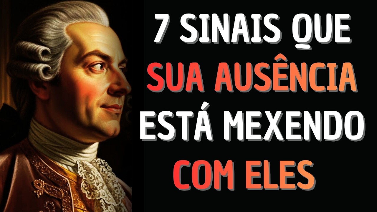 7 SINAIS QUE SUA AUSÊNCIA ESTÁ ENLOUQUECENDO ESSA PESSOA (MAS ELA NAO DIZ)  ESTOICISMO