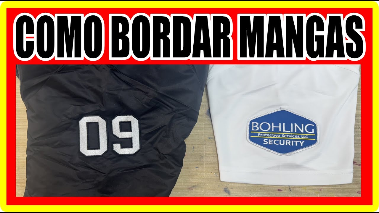 COMO BORDAR MANGAS DE CAMISAS Y CHAQUETAS ⚠️ HOW EMBROIDERY SLEVEES ⚠️⚠️⚠️