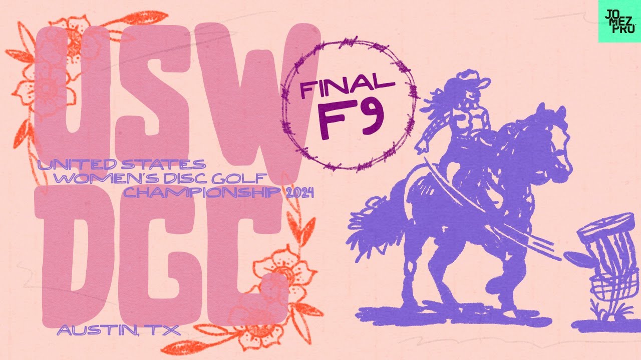 2024 USWDGC | FINAL F9 | Gannon, Salonen, Handley, Laine | Jomez Disc Golf