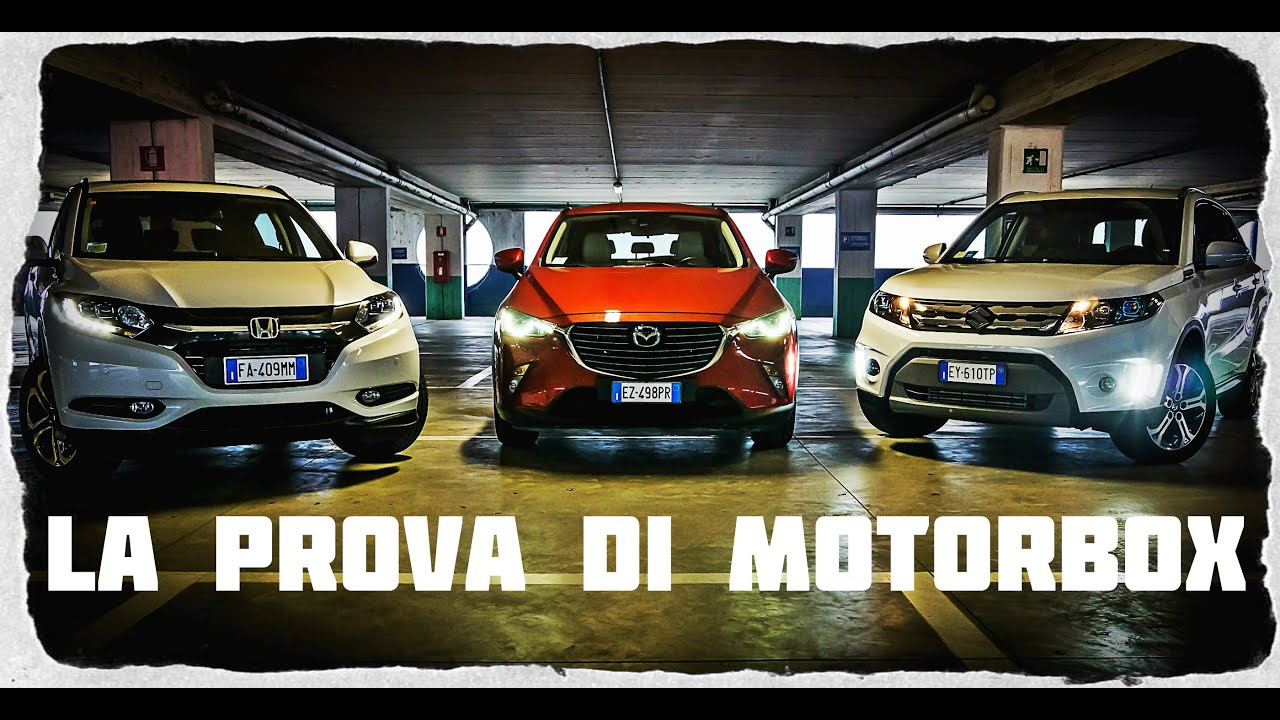 Honda HR-V vs Mazda CX-3 vs Suzuki Vitara